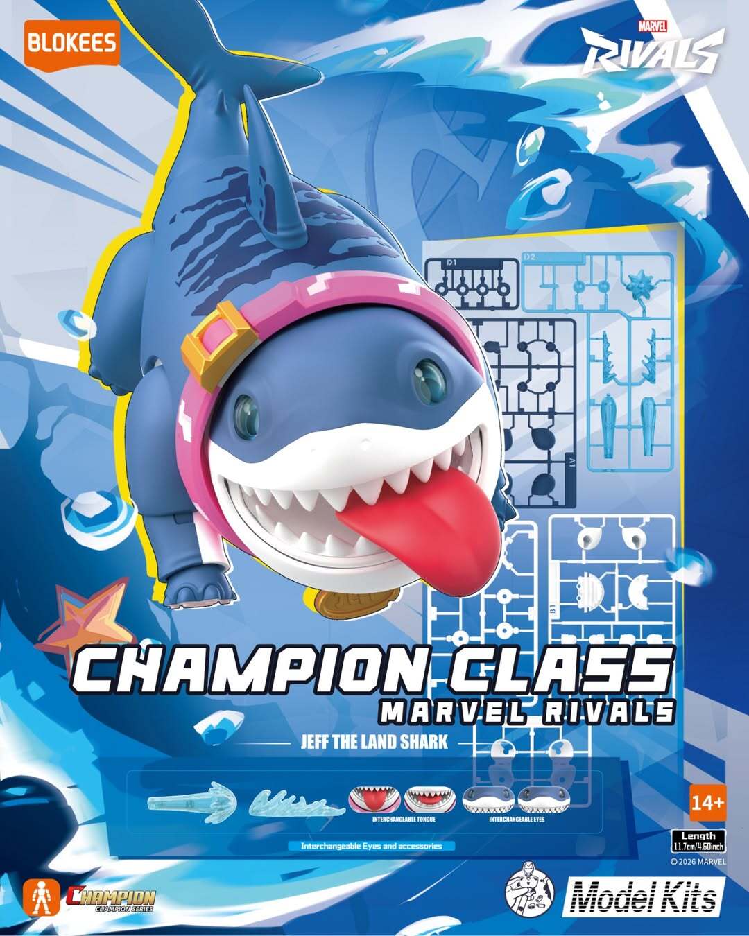 プラモデル】BLOKEES Marvel Rivals Champion Class CC12 Jeff the