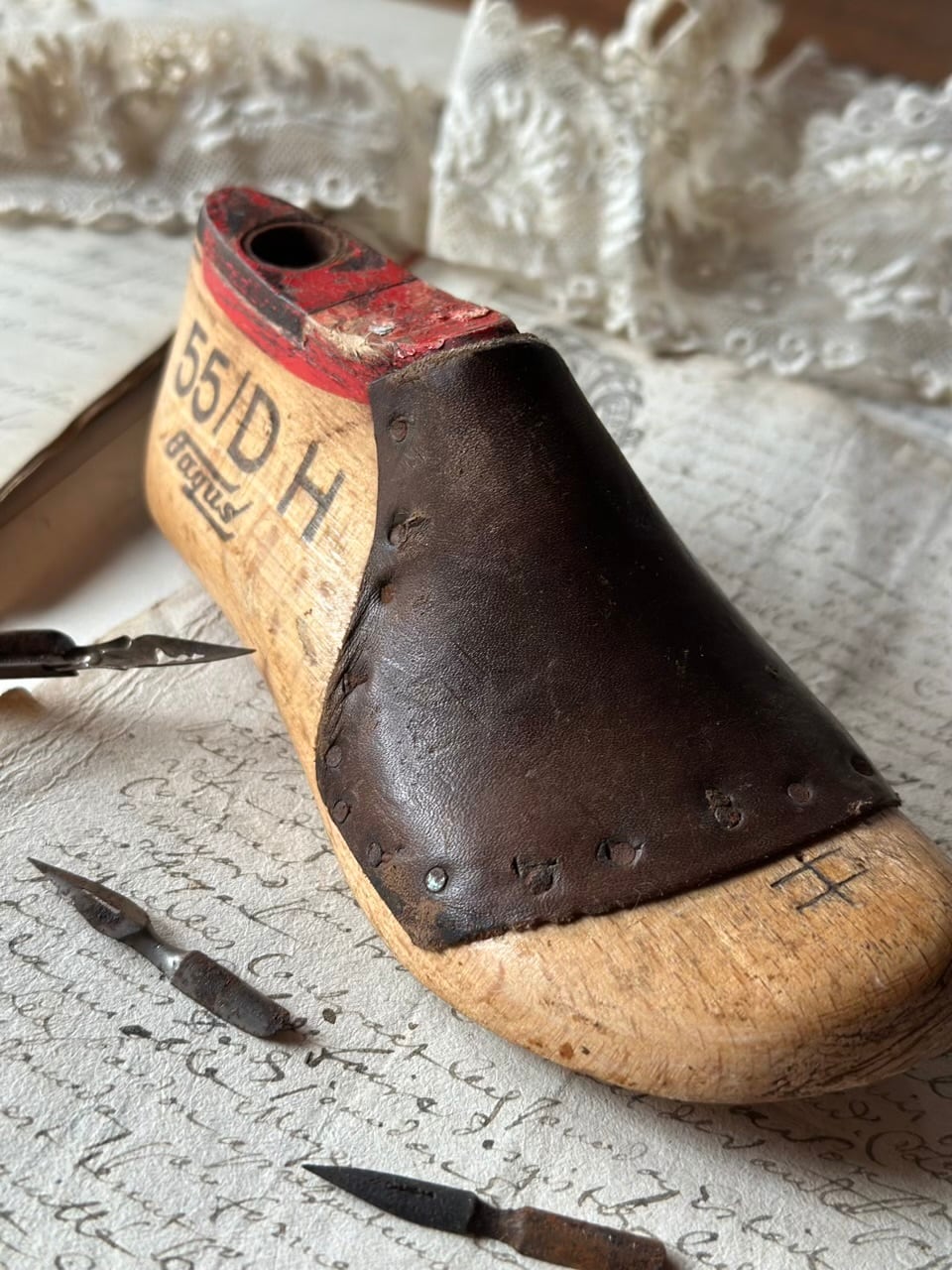 シューモールド 靴の木型C 子供靴の型 | Brocante de La Cocotte