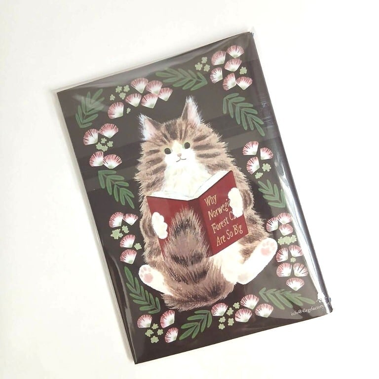 イラスト作品集》4legs 絵本の中の36種類の猫たち | ねこのみち