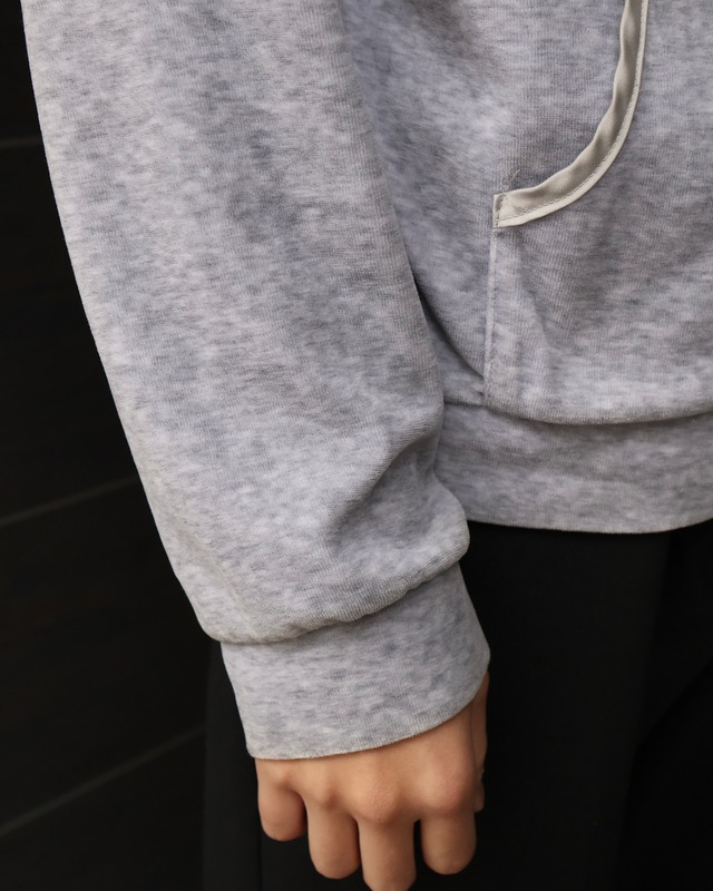 zip up grey hoodie