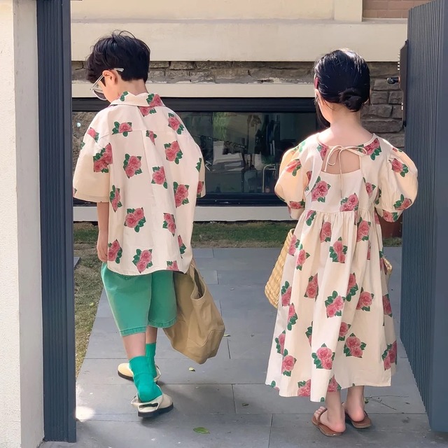 【取寄】薔薇柄なんてオシャレすぎる⁈男女でおしゃかわにお揃いできるシリーズ