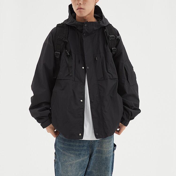 ★HOODED OUTDOOR USE CASUAL JACKET　　　A0520