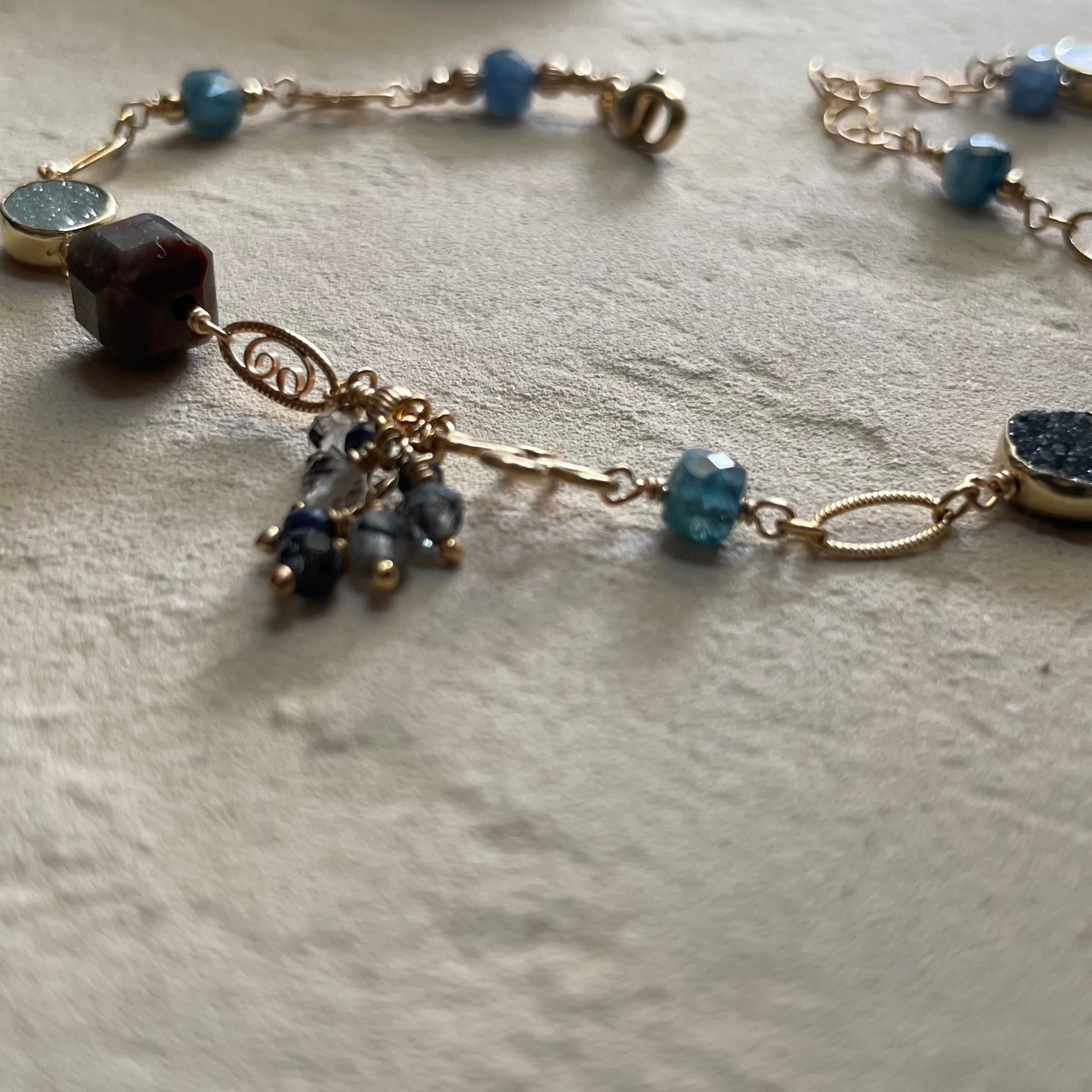 Bracelet ~Jewel ~/14K Goldfilled | and. the earth JEWELRY