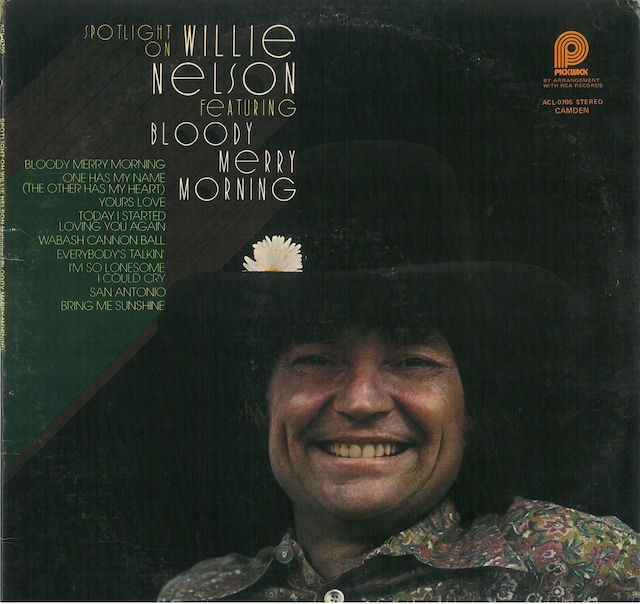WILLIE NELSON / SPOTLIGHT ON  WILLIE NELSON (LP) USA盤