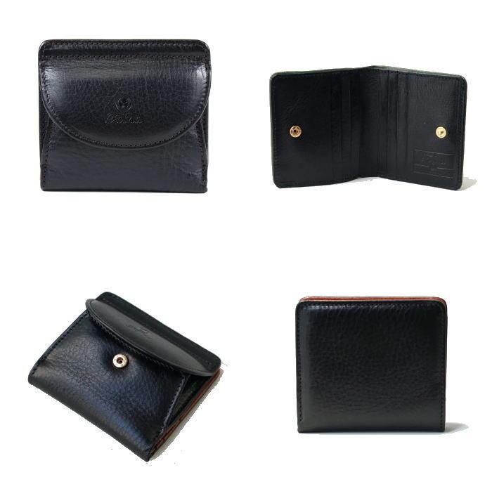 Folna(フォルナ)ヌメオイルシュリンク 二つ折り財布 (日本製） fo