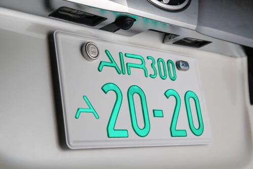 AIR 日本製 字光式ナンバー器具 国土交通省認可LED字光式ナンバー