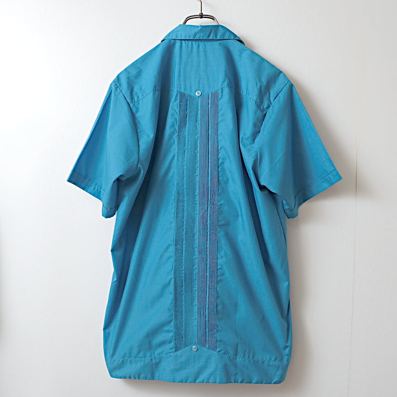 80s~ guayabera yucateca メキシコ製 半袖 キューバ シャツ 古着 used 80s~ guayabera yucateca メキシコ製 半袖 キューバ シャツ 古着 used