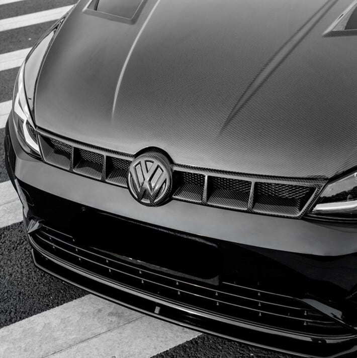 VW フォルクスワーゲン ゴルフ 7 / 7.5 TSI GTI R GOLF7 MK7 カーボン 