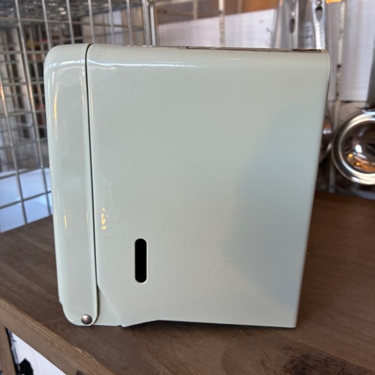 DULTON TISSUE DISPENSER IVORY / ダルトン ティッシュディスペンサー アイボリー バス用品 洗面用品 キッチン用品 壁付け 置き型 ペーパーホルダー レトロ シンプル おしゃれ かわいい ギフト プレゼント