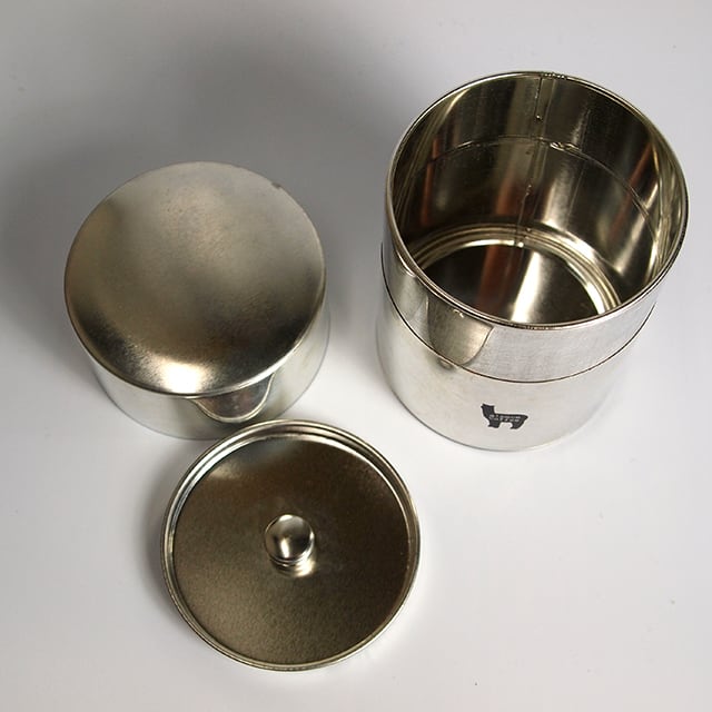 あるぱかページ オリジナル］復刻アルパ缶 Mサイズ（巾着付き） | Alpaca Coffee