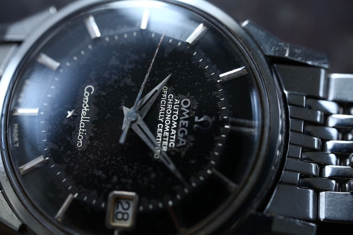 OMEGA】 1966年製 オメガ コンステレーション 12角 デイト ドッグ