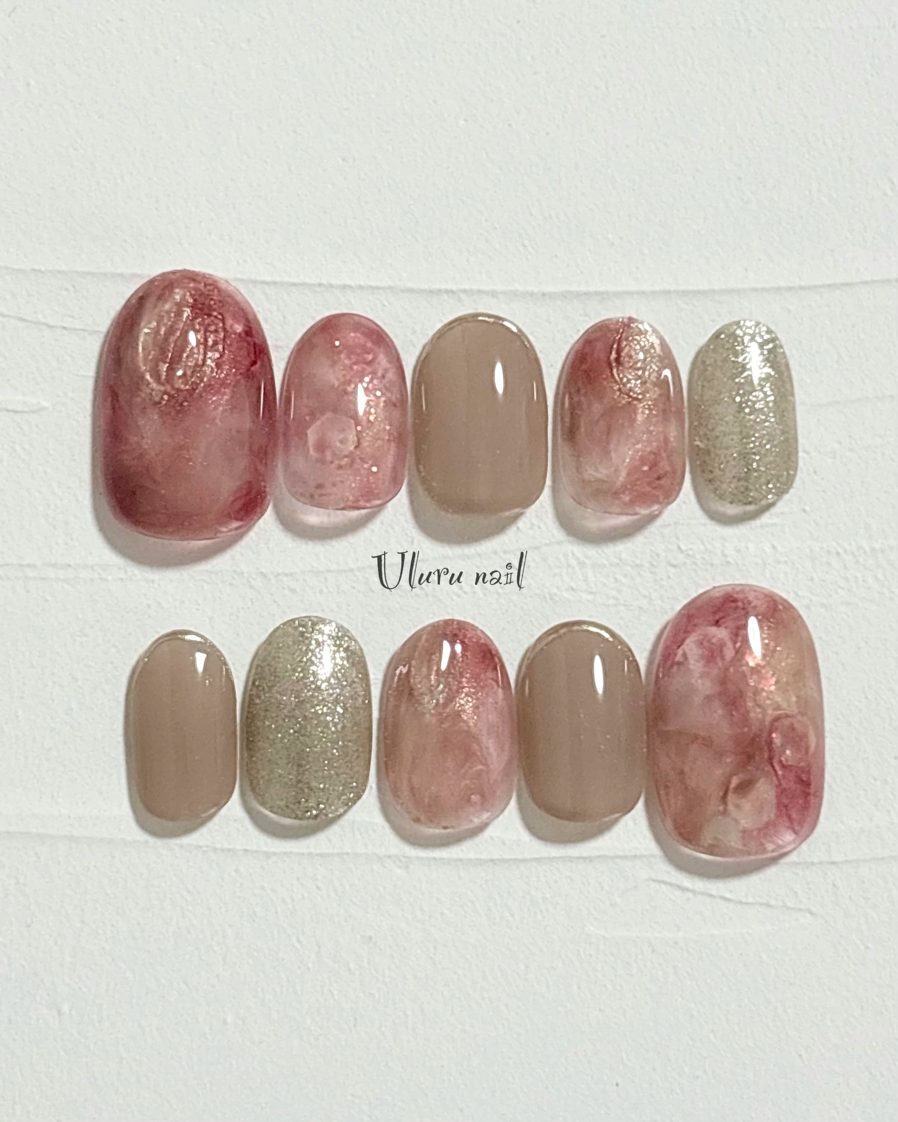 「 cassis ocher 〜カシスオークル〜 」 ...【026】 / ニュアンスネイル ボルドー うるつや フェミニン 大人 上品…#ncs009