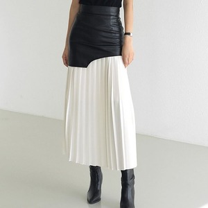 ハイウエストプリーツスカート　23159