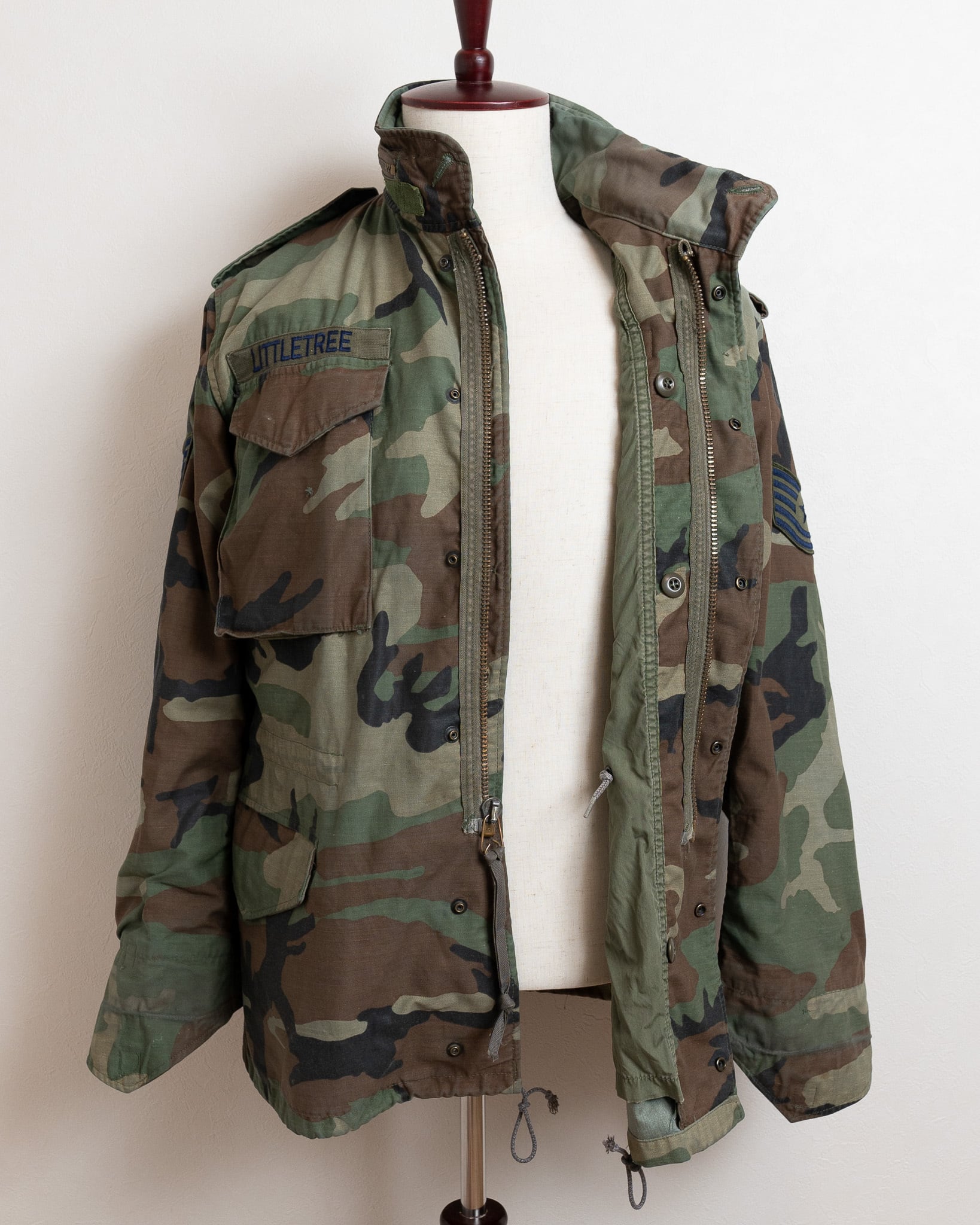 実物 Mー65 US ARMY 70s 3rd Special】U.S.Army 70's M-65 Field Jacket 3rd Model Wood Land Camo