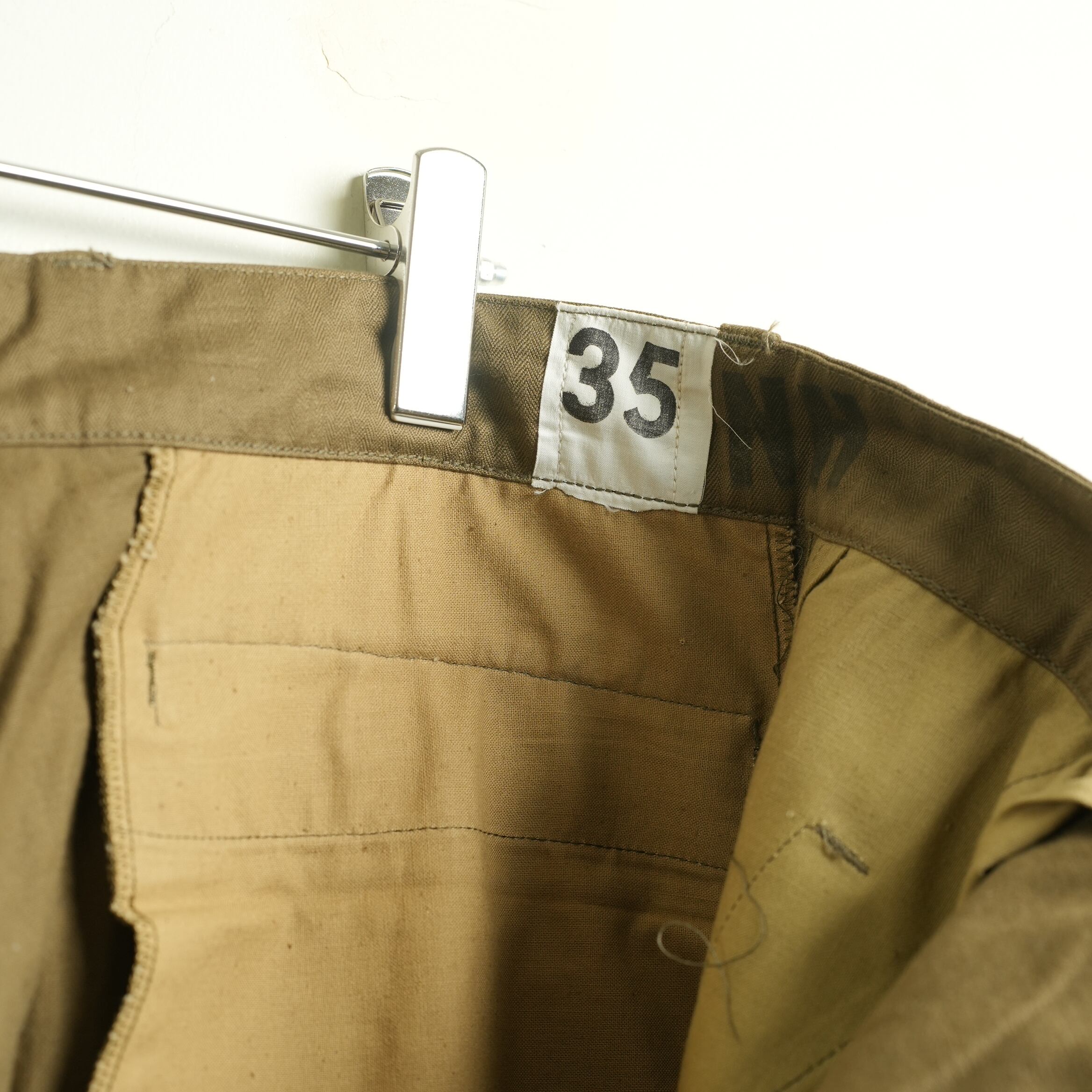 50〜60's フランス軍 M47カーゴパンツ 後期 35サイズ【DEADSTOCK