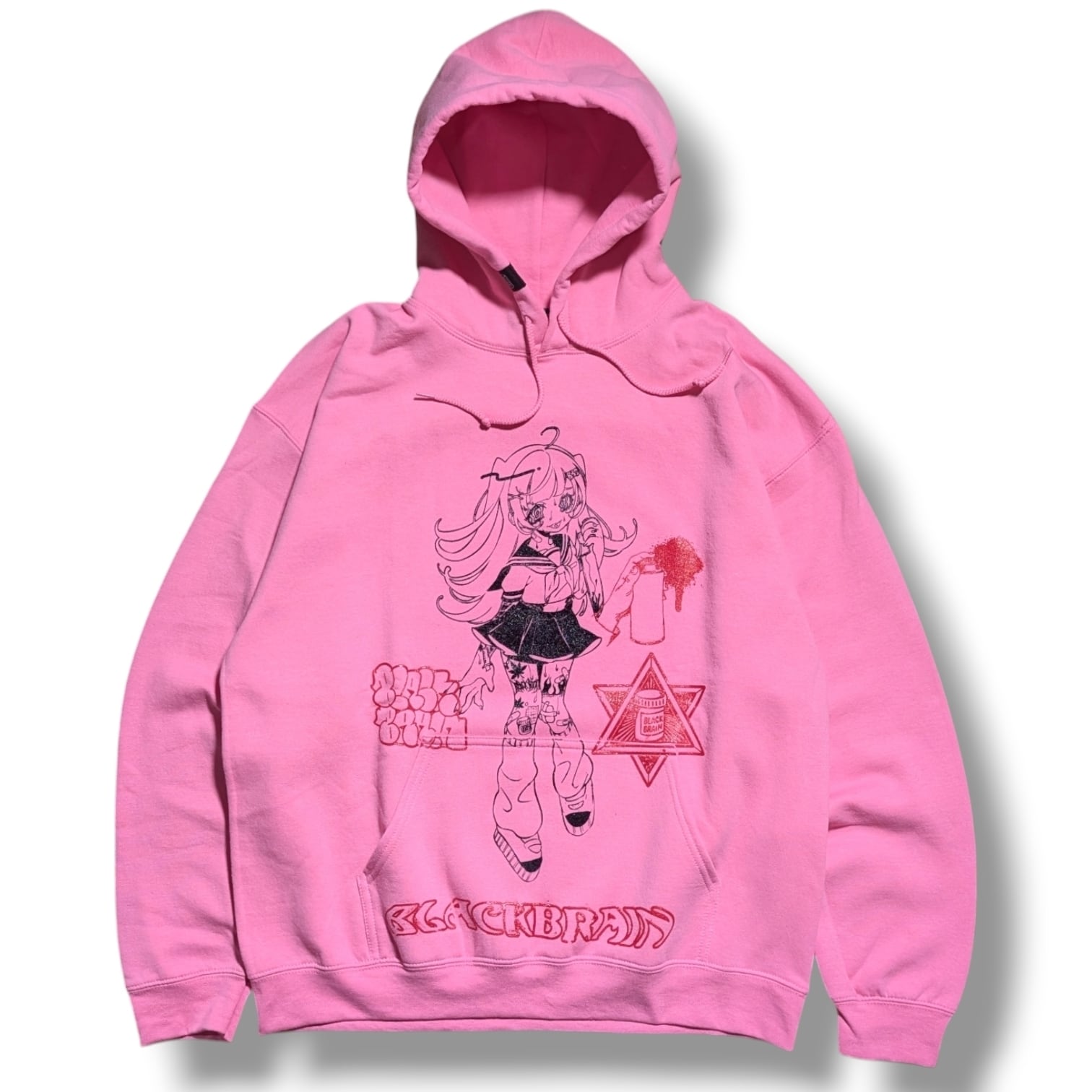 blackbrain パーカー Brain Girl Warm Hoodie | BLACK BRAIN