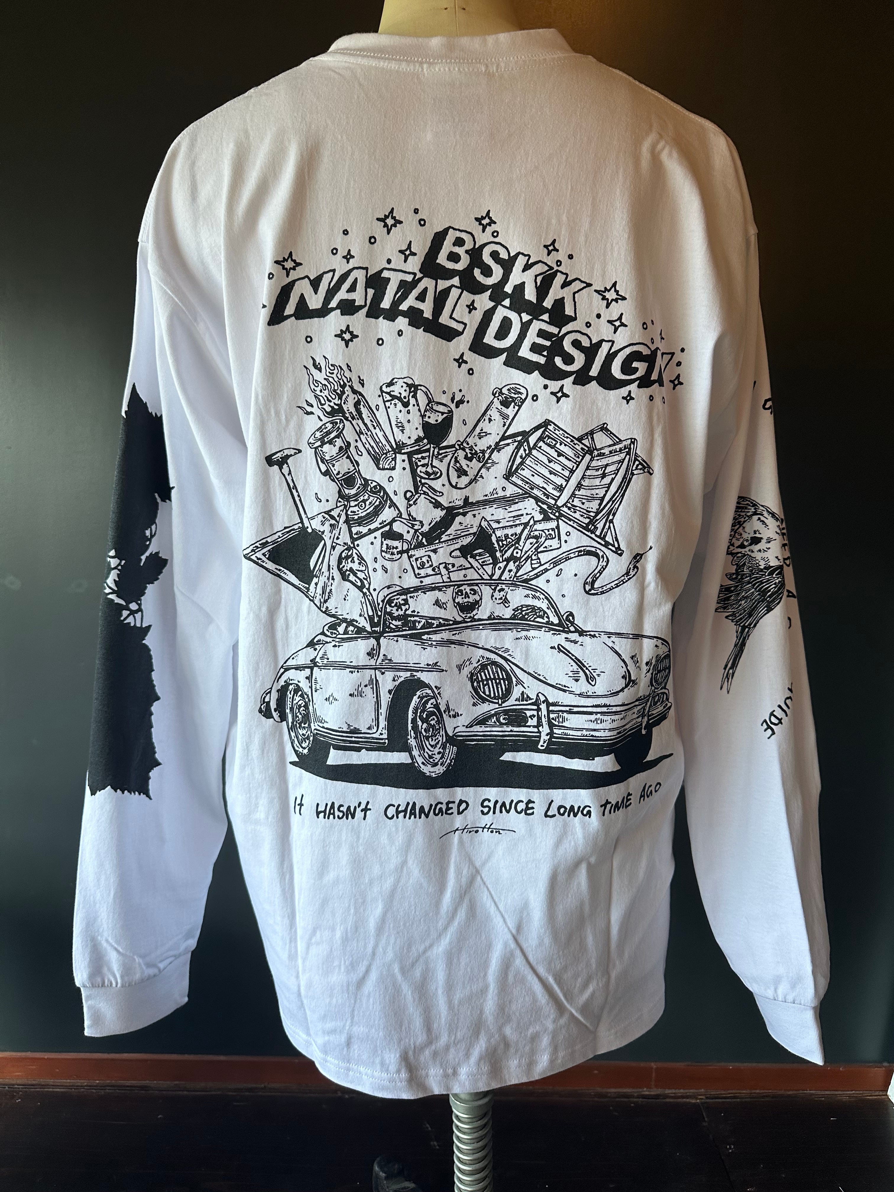 hirotton SP L/S TEE XL size WHITE GOAT