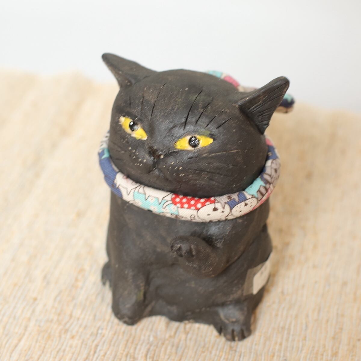 猫　置物　お雛様　水谷満 満福招き猫｜水谷満 | manekinekoya