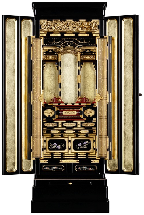 京型金仏壇 胴長 18号（高さ160cm）本山型｜KB-G-012