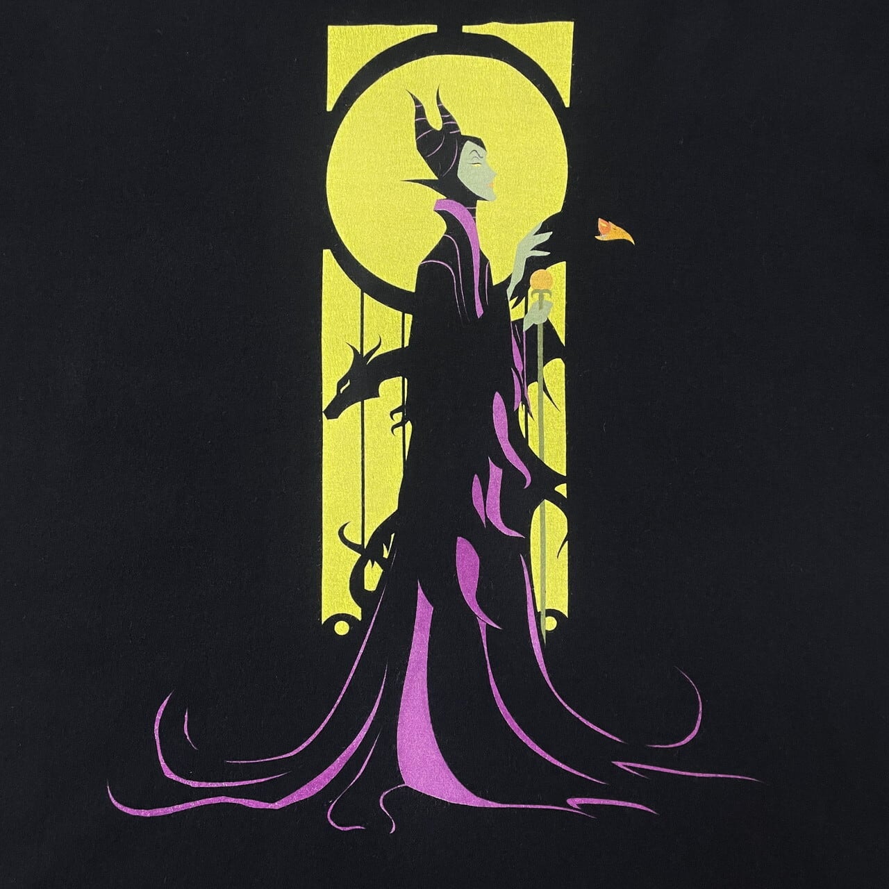 Disney ディズニー VILLAINS マレフィセント キャラクタープリントT 