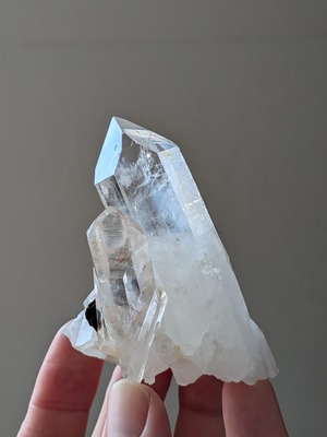 レムリアン水晶・ブルーミスト入り ⭓ 原石クラスター ⭔ コロンビア・ペニャス・ブランカス鉱山産