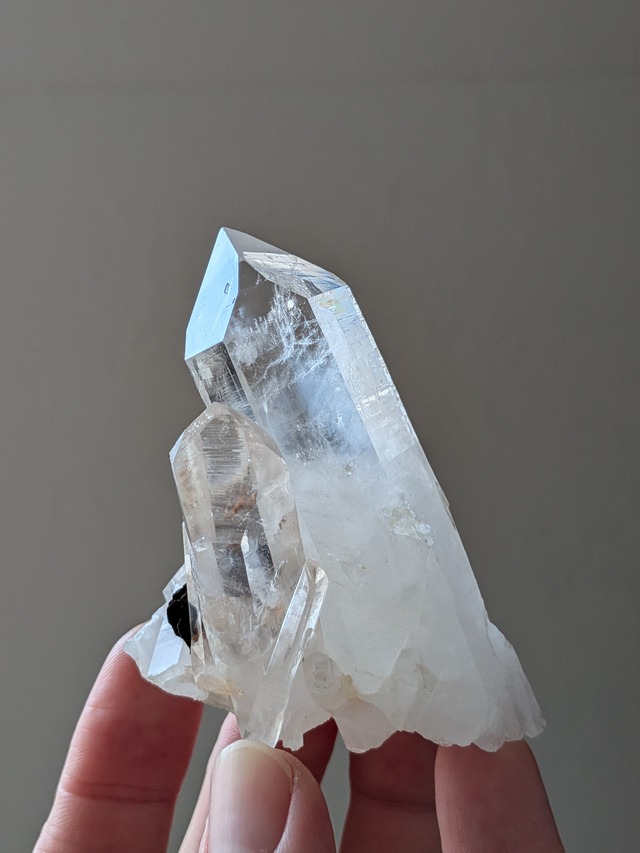 レムリアン水晶・ブルーミスト入り ⭓ 原石クラスター ⭔ コロンビア・ペニャス・ブランカス鉱山産