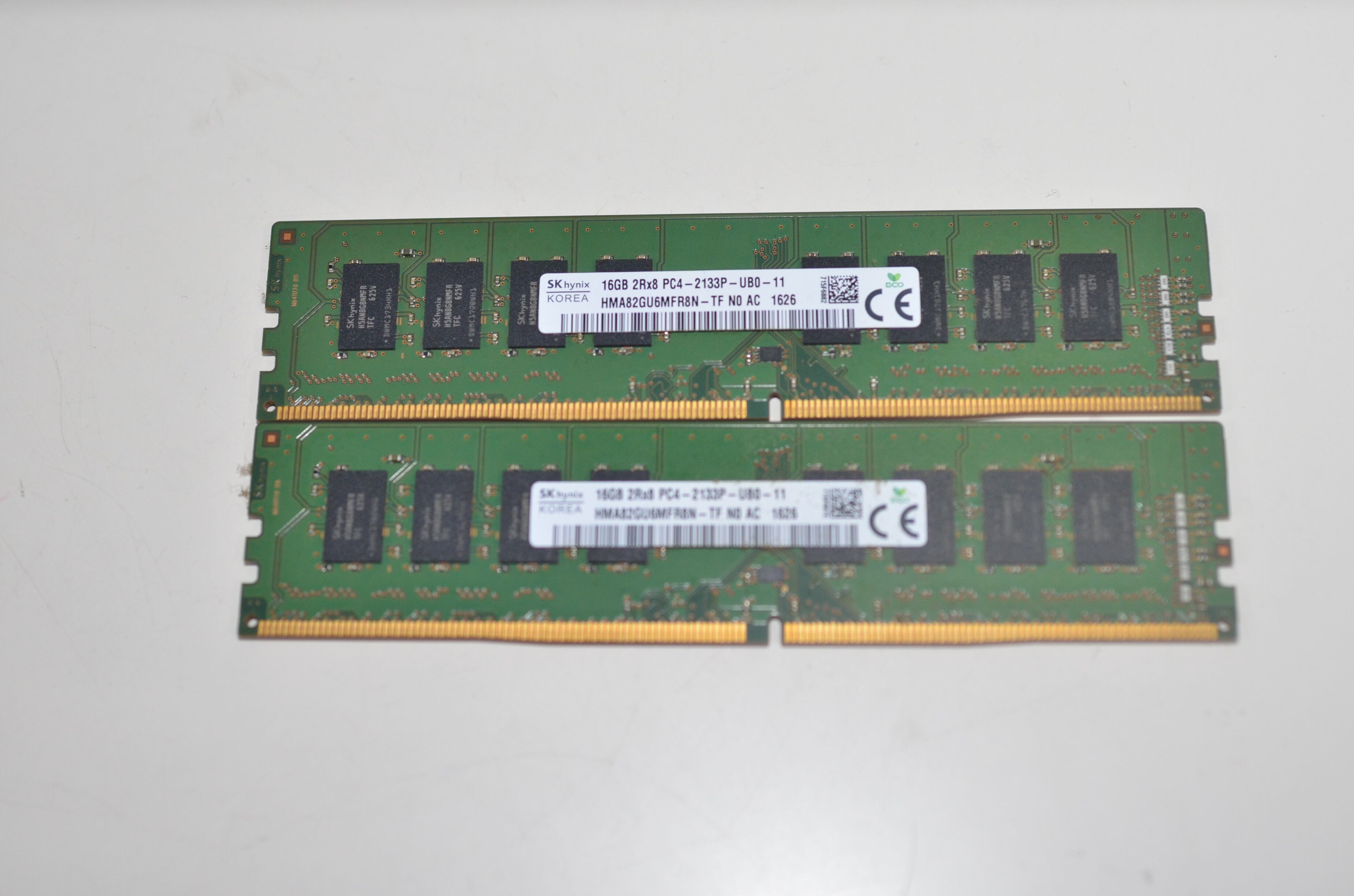 hynix SK DDR4 32GB 中古メモリ 中古 (合計32GB) 8GB×4枚 動作確認済み