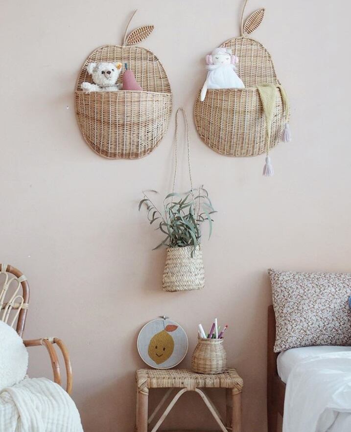 【新品未使用】MIKANU pear basket MIKANU Apple Pear basket(即納) | CALLOW (ナチュラルで可愛い子供服