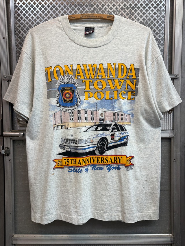90s Tonawanda Town Police / Fruit of the Loom made in usa 画像