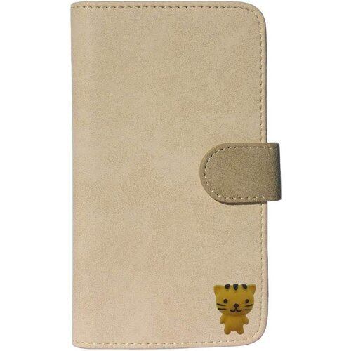 ロゼ Rosee apple iPhone7 Plus ケース iPhone7 Plus カバー アイフォン7 プラス ケース iPhone7 Plus 手帳型ケース iphone 7 Plus スマホケース iphone 7 Plus 手帳型カバー SIM無配合 スマホケース 全機種対応 ネコ 猫 虎 トラ アクセサリー 可愛い 国内生産 Ivory 67