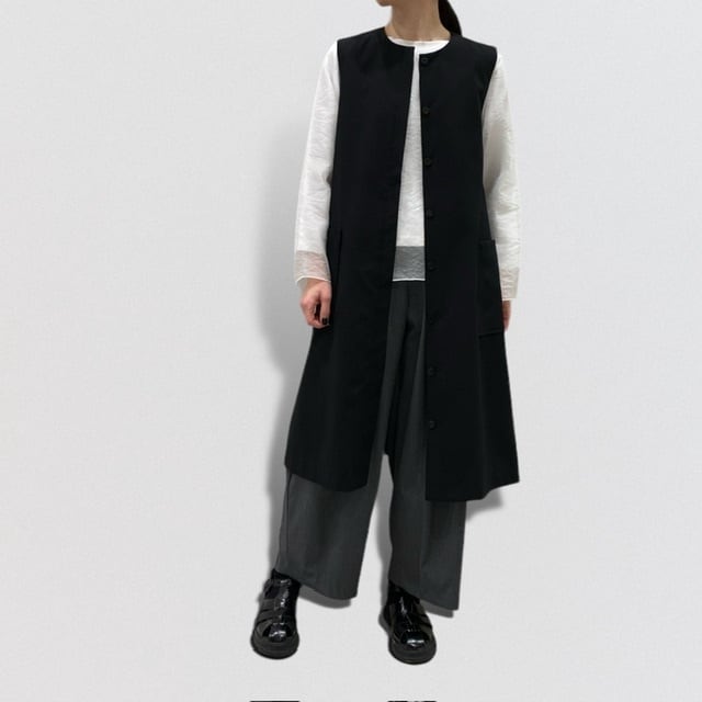 mizuiro ind waist tuck wide pants | CoCo Cuore