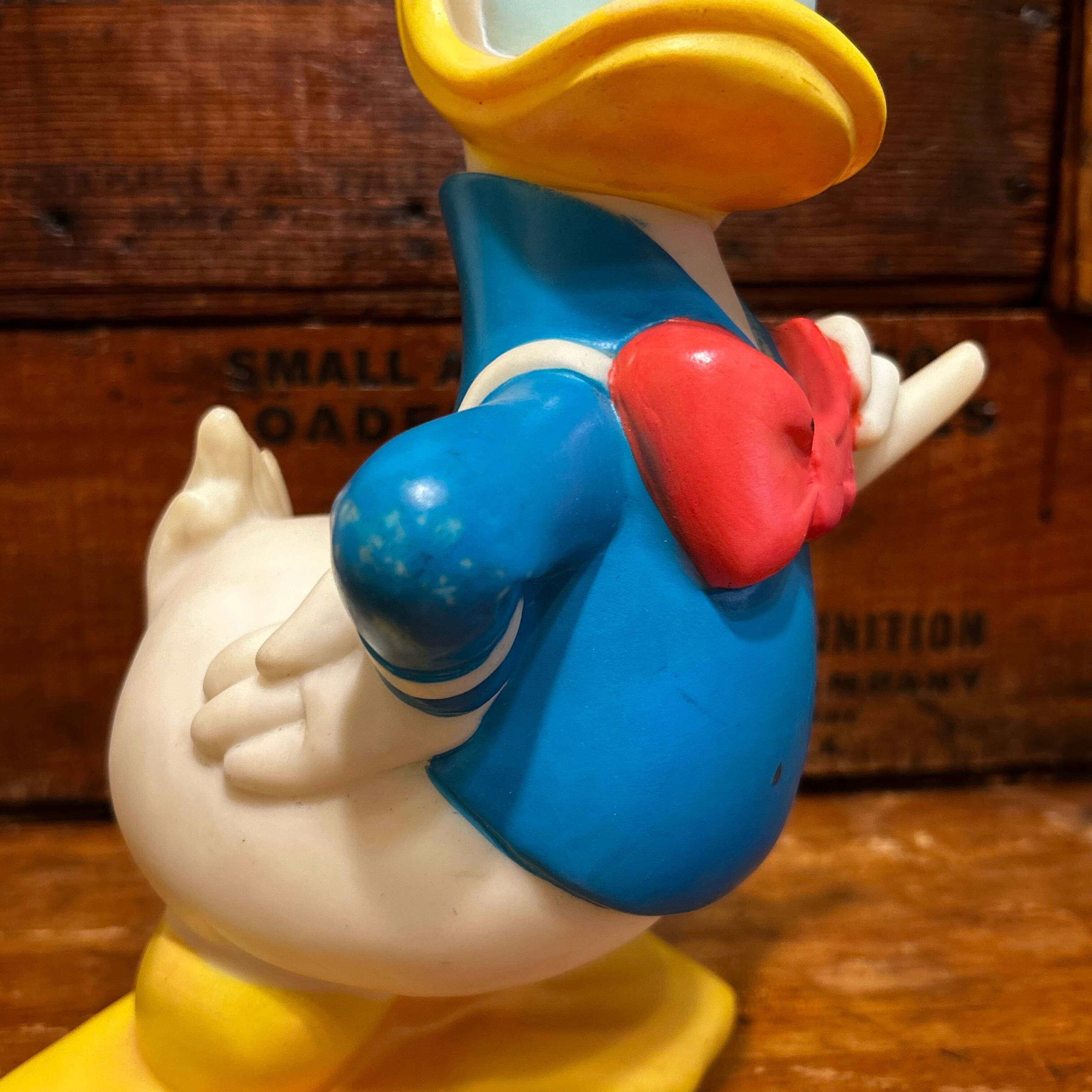 貯金箱 コインバンク ドナルドダック 箱」(アンティーク -「ディズニー 