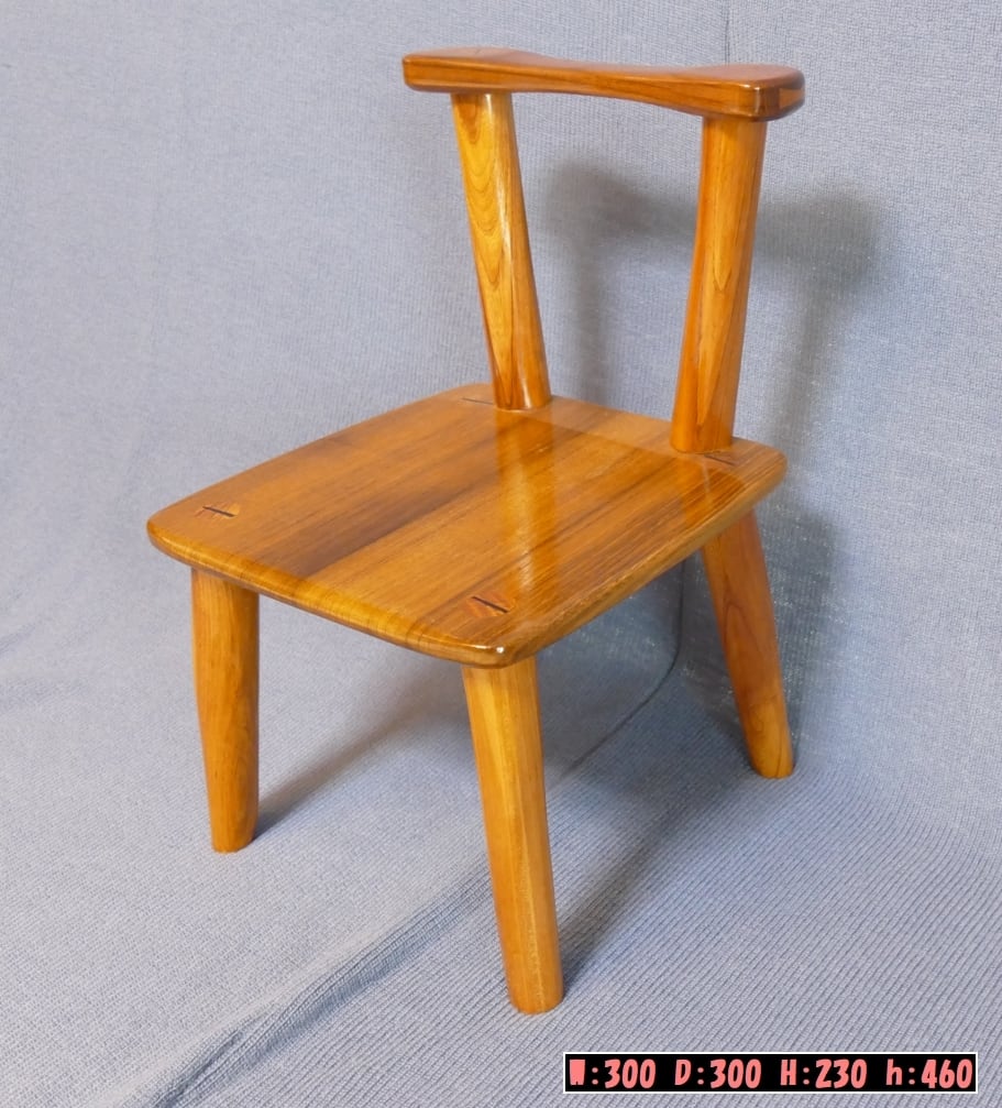 バンブー製折りたたみダイニングチェア ハイチェア 竹製 ハイスツール