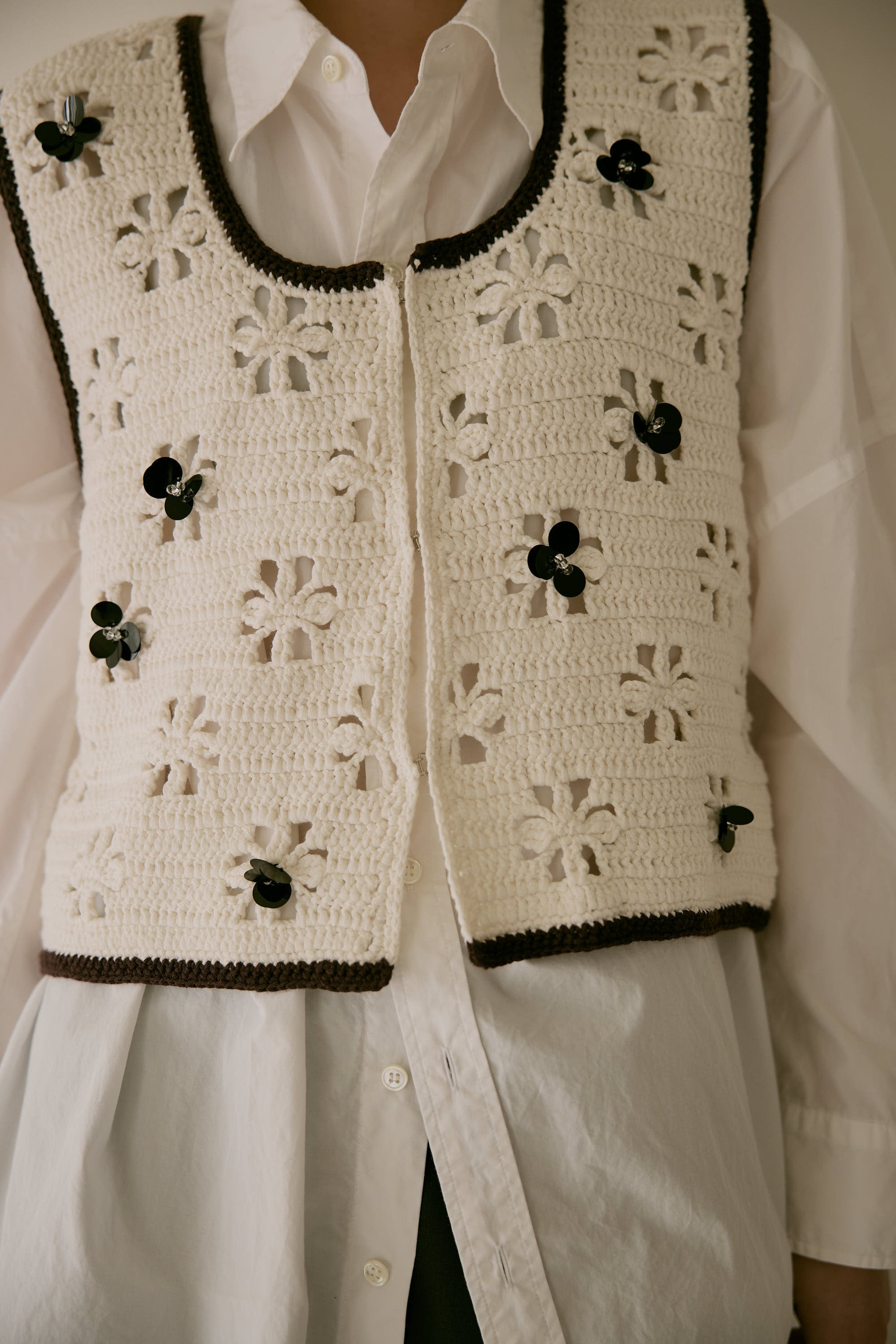 TGOR/トゴール Hand crochet フラワーベスト TGOR/トゴール Hand crochet フラワーベスト TGOR/トゴール Hand