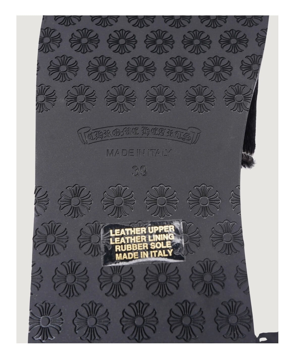 CHROME HEARTS クロムハーツ Cross Patch Cow Slides クロスパッチ