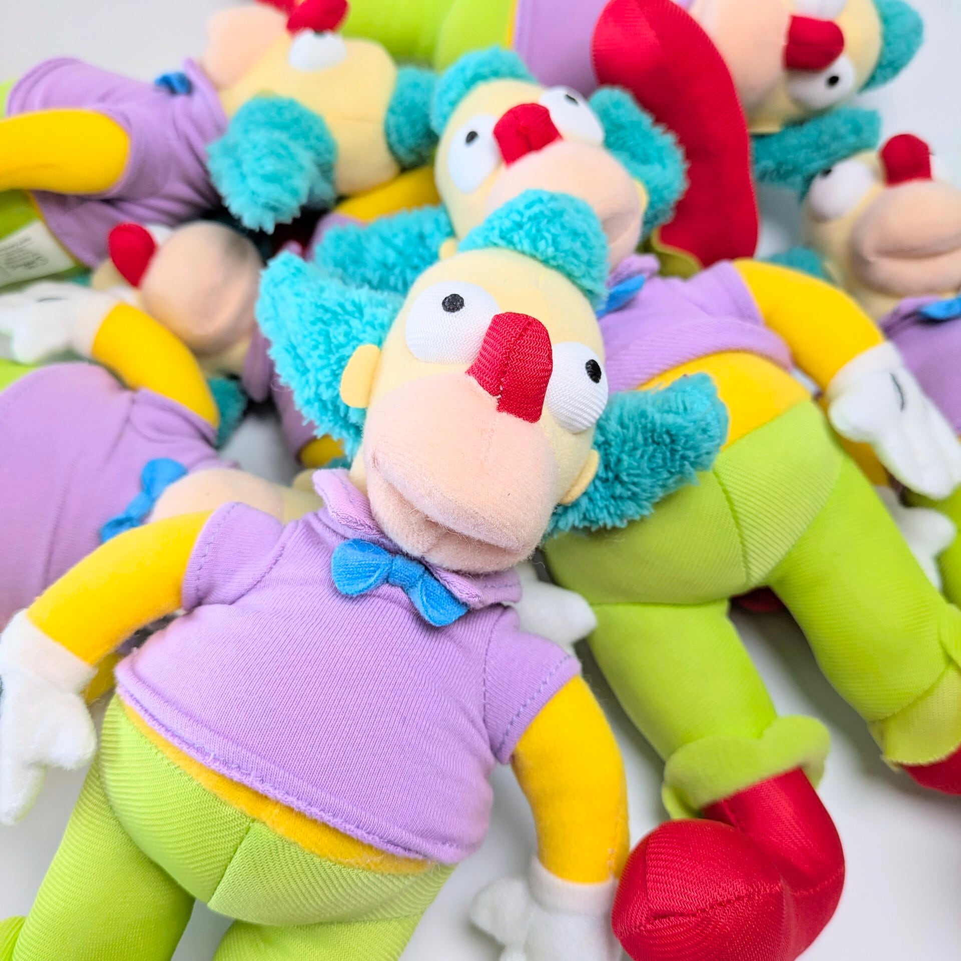 ☆DEADSTOCK / VINTAGE☆【 The Simpsons(ザ シンプソンズ) 】Krusty the Clown ( クラスティ ) USユニバーサルスタジオ( USH・USF )スプリングフィールド限定 / plush toy / ぬいぐるみ 〚アメリカン雑貨 アメトイ〛