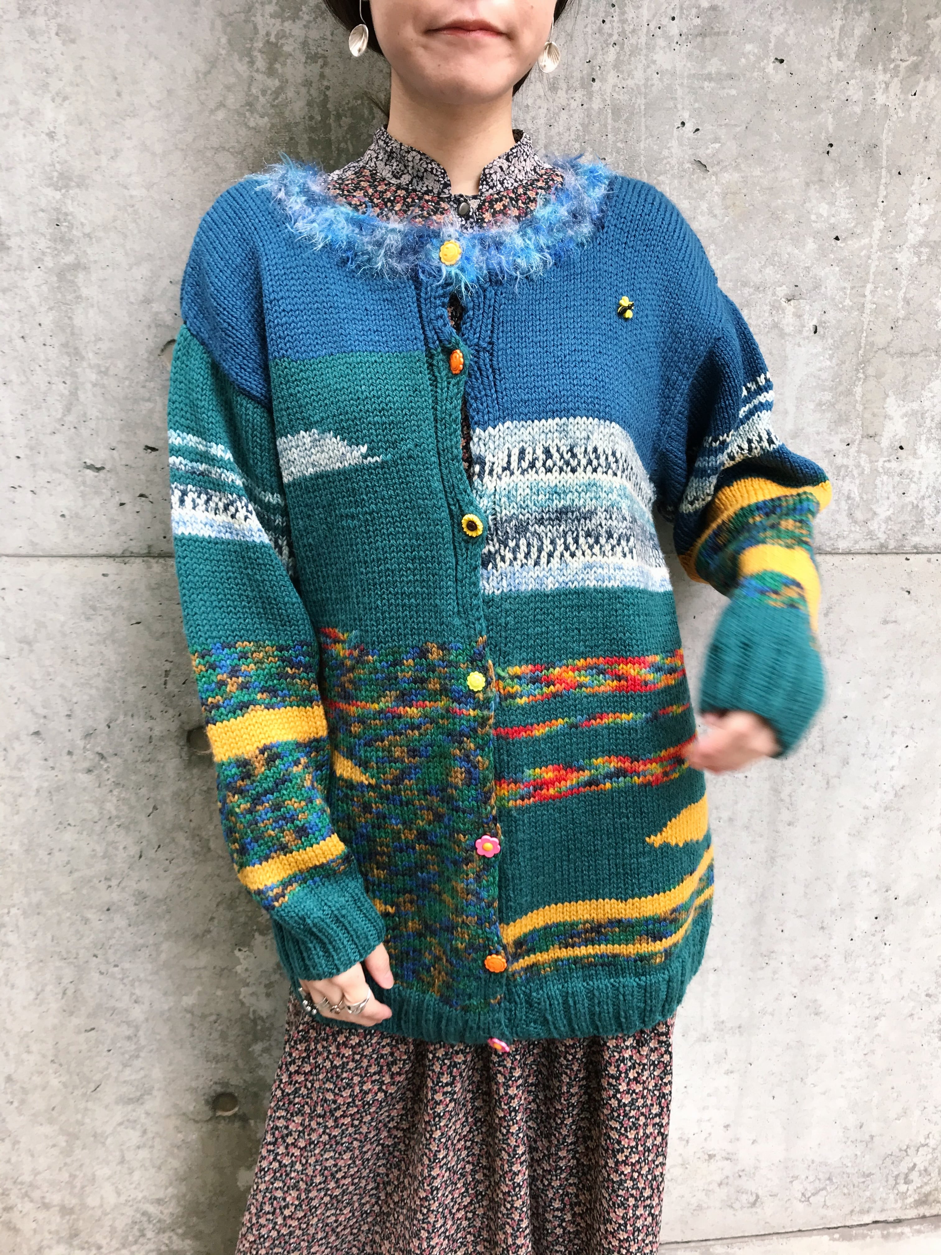 ヴィンテージモヘア　 mohair knit boudoir