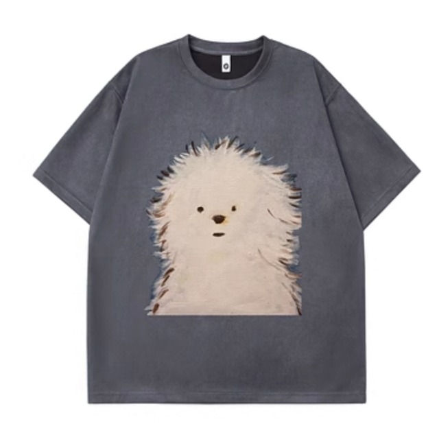 パピープリントTシャツ　0761