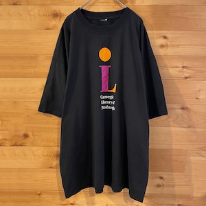 【USA古着】カーネギー図書館 ロゴ Tシャツ XL相当 ビッグサイズ US古着 アメリカ古着