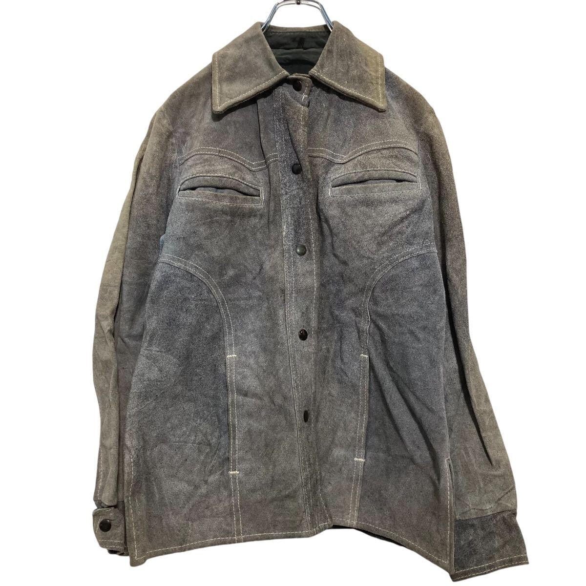 Nigel Cabourn / WORK JACKET REPAIR FINISH - HEMP DENIM Charcoal