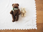 リネンナプキン イニシャルとハート型刺繍(穴・シミあり) 画像14