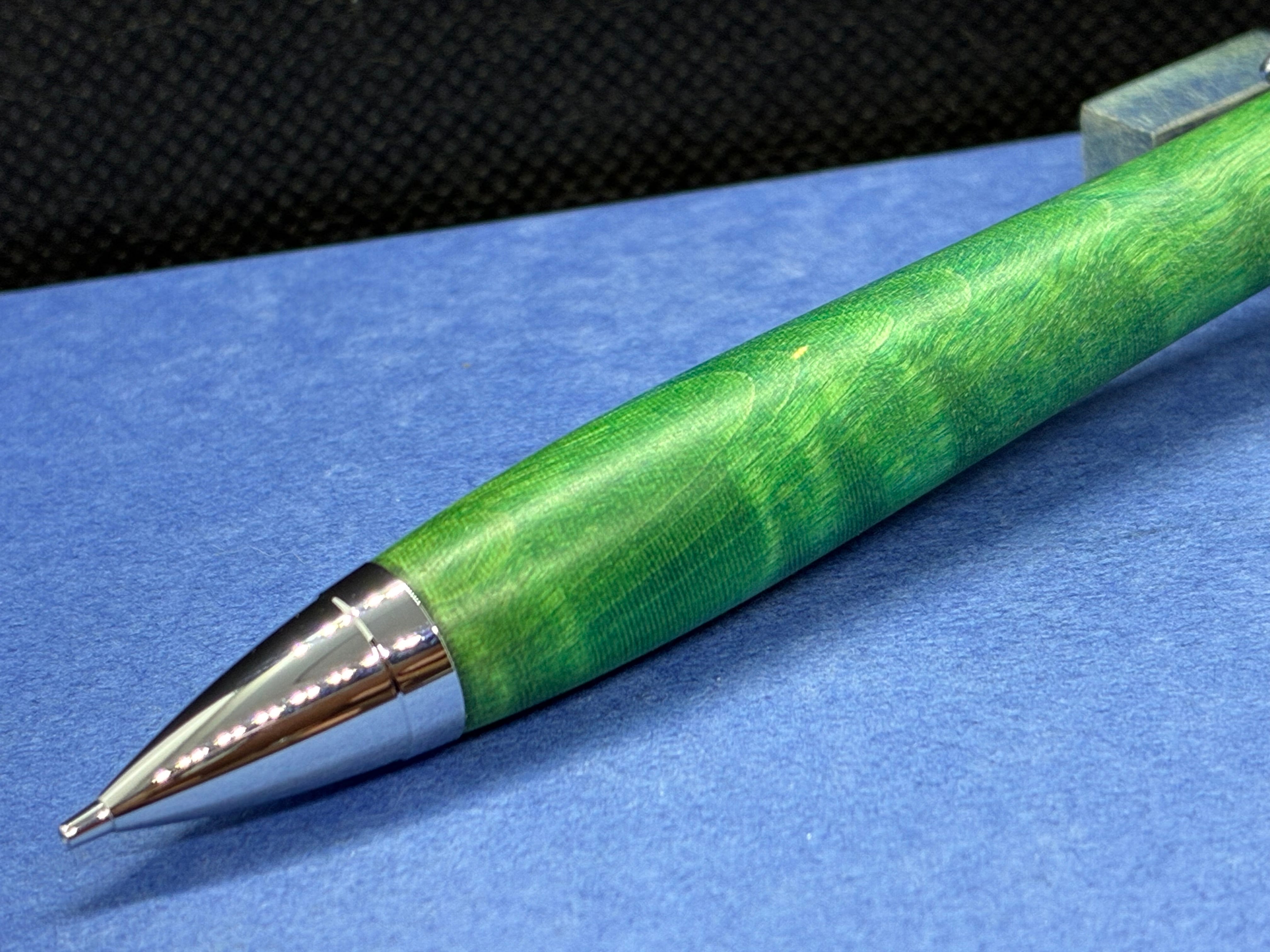 スタビライズドウッド栃 加藤金属 シャーペン0.5mm | 工房 聖