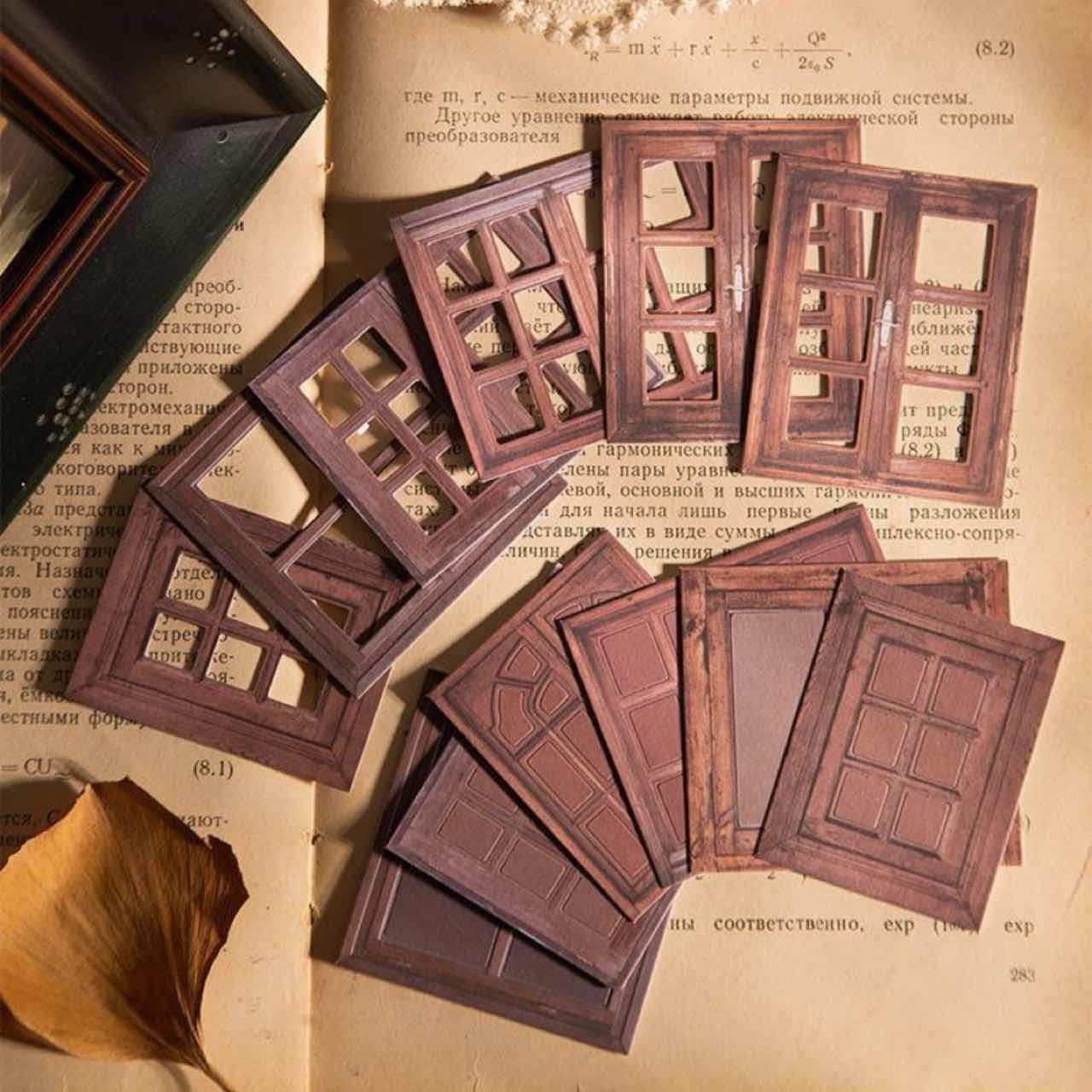 完売 】The Story Of Doors ドア型カードセット 20枚入｜イラスト