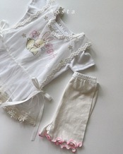 【取寄/韓国直送】Aosta 26/SM ラビットTシャツ夏服｜韓国子供服