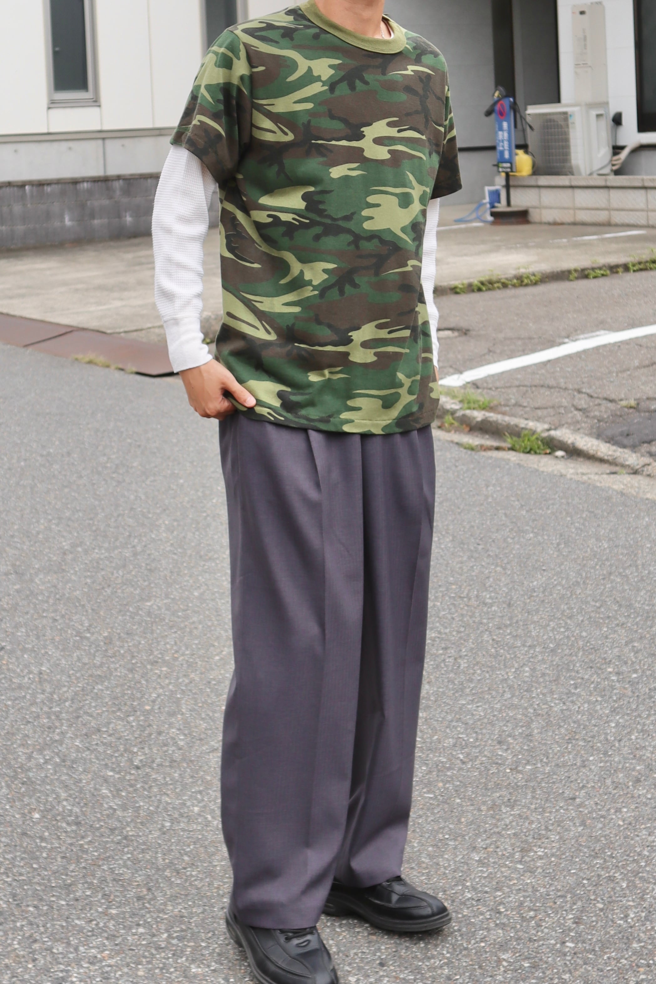 USED 90s Smokey Joe's wide slacks | bud