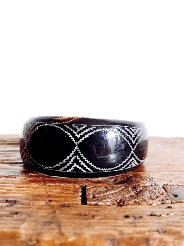 Cow horn bangle #Pattern