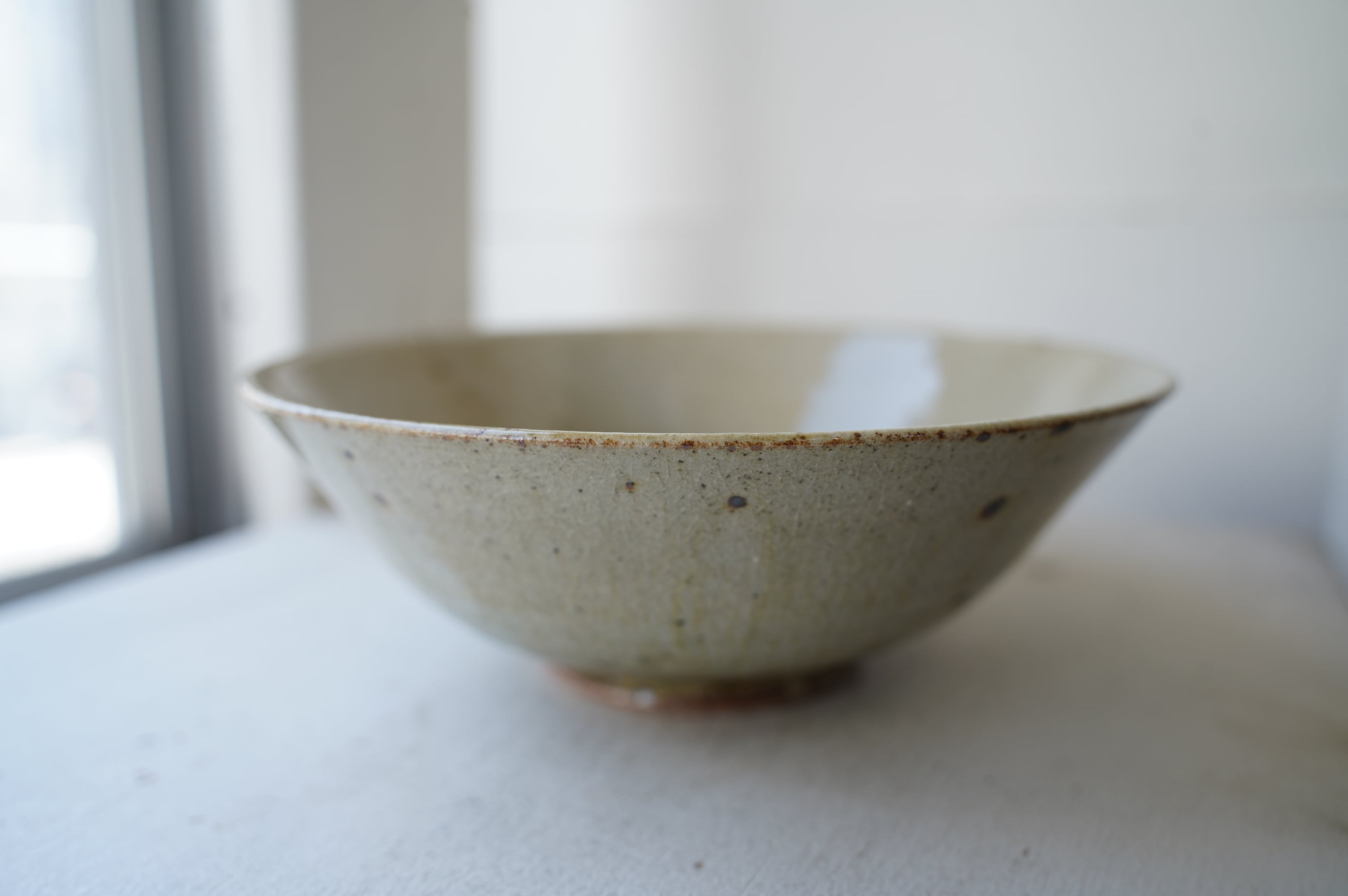 27 5寸碗 緑釉 北岡幸士 6