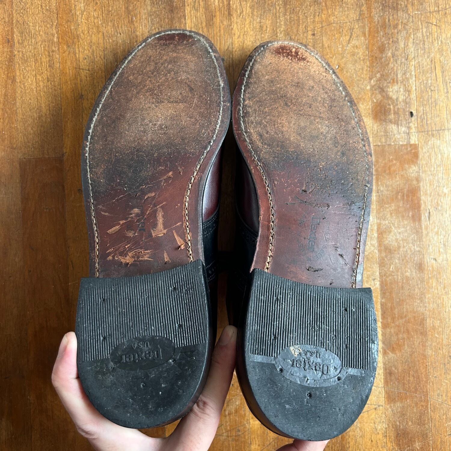 最終値下げ　ヨーロッパ古着　　デザイン　　レザーシューズ フランス海軍 サービスシューズ(DEAD STOCK) 90's France [C1869