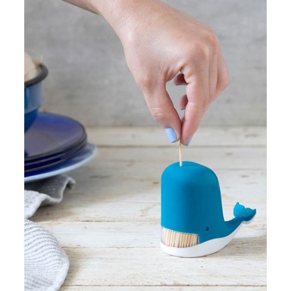 クジラの爪楊枝ケース/くじらの爪楊枝入れ【キッチン雑貨/Brounie1