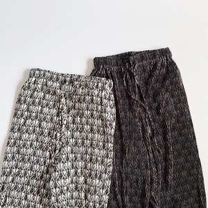 Pleats relax pants (charcoal)